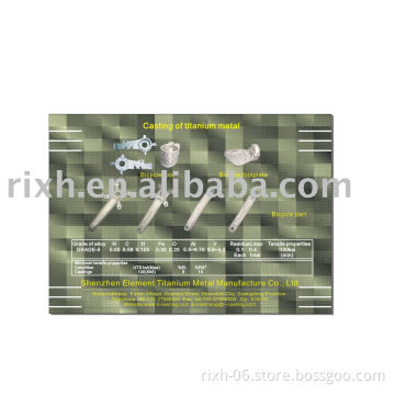 titanium motorcycle parts,titanium die casting,titanium casting for motocycle parts